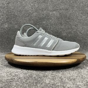 Adidas Cloudfoam QT Racer EE5012 Women’s Size 8 Gray Athletic Running Shoes Used